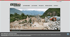 Desktop Screenshot of erdbau.it